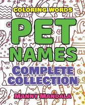 PET NAMES - Complete Collection - Coloring Book - 200% FUN