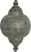 Oosterse Wandlamp Green Patina Zayn 32 x 18 x 52cm