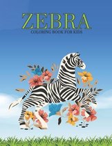 Zebra Coloring Book For Kids