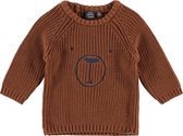 Babyface Pullover Jongens Trui - Caramel - Maat 68