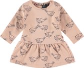 Babyface Dress Meisjes Jurk - Faded Salmon - Maat 74