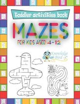 Maze for Kids- ILLUSTRATED MAZES for KIDS ages 4-6 (EASY Version), Sunlife  Drawing