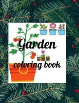 Garden coloring book