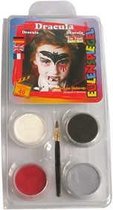 Eulenspiegel Schmink - Motieven set diverse kleuren - dracula - 1set