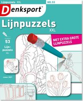 Denksport puzzelboek Lijnpuzzels XXL editie 53
