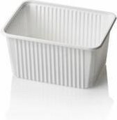 Kilobakken 180x130x90mm Thermo PP wit (300 st.)