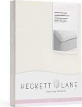 Heckett & Lane - Jersey HSL Topper 140/160x200+12cm.Off White
