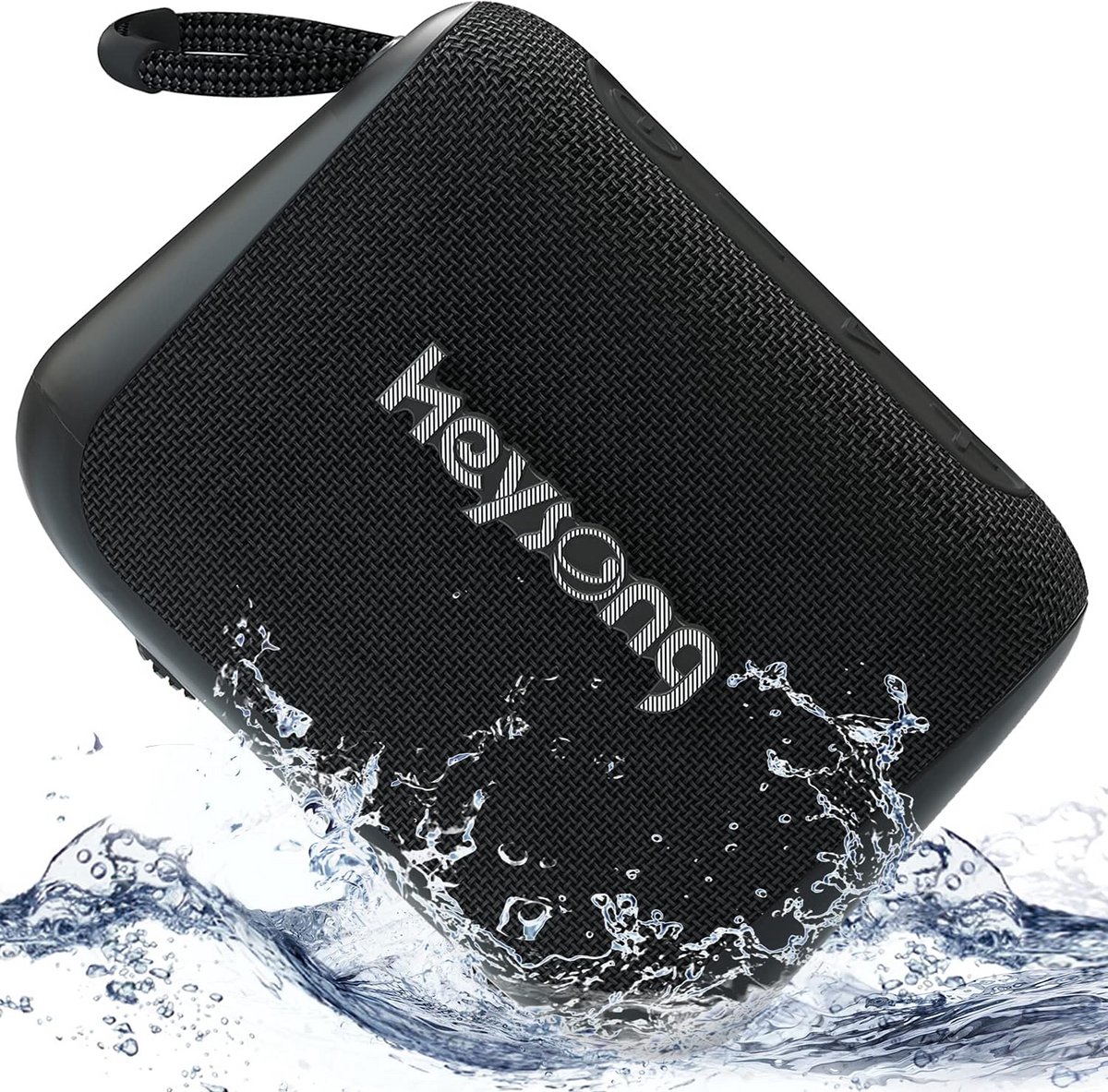 Waterdichte Draadloze Bluetooth Speaker met 24 Uur Speeltijd en Stereo Functie