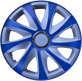 STIG EXTRA wieldoppen zwart/groen 13 inch set van 4