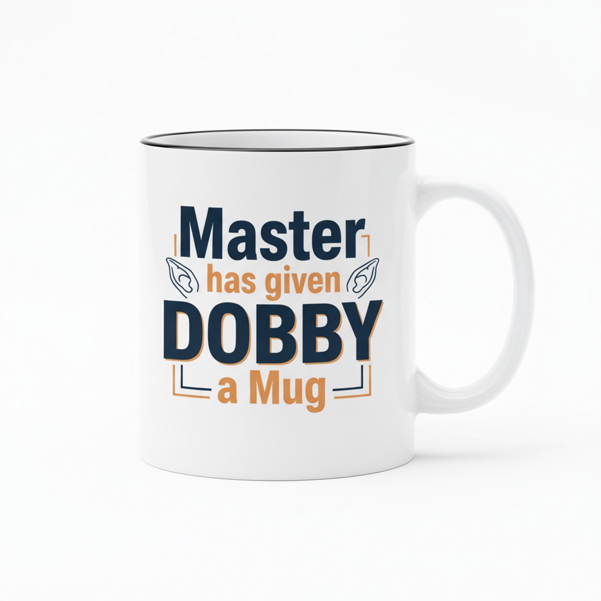 Master Has Given Dobby a Mok – Grappige Fantasy Tekst Koffiemok – 330 ml Keramische Mok