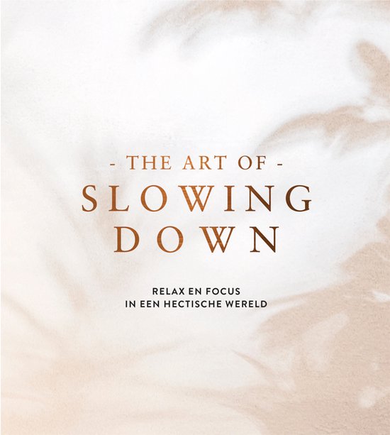 The art of slowing down - cover