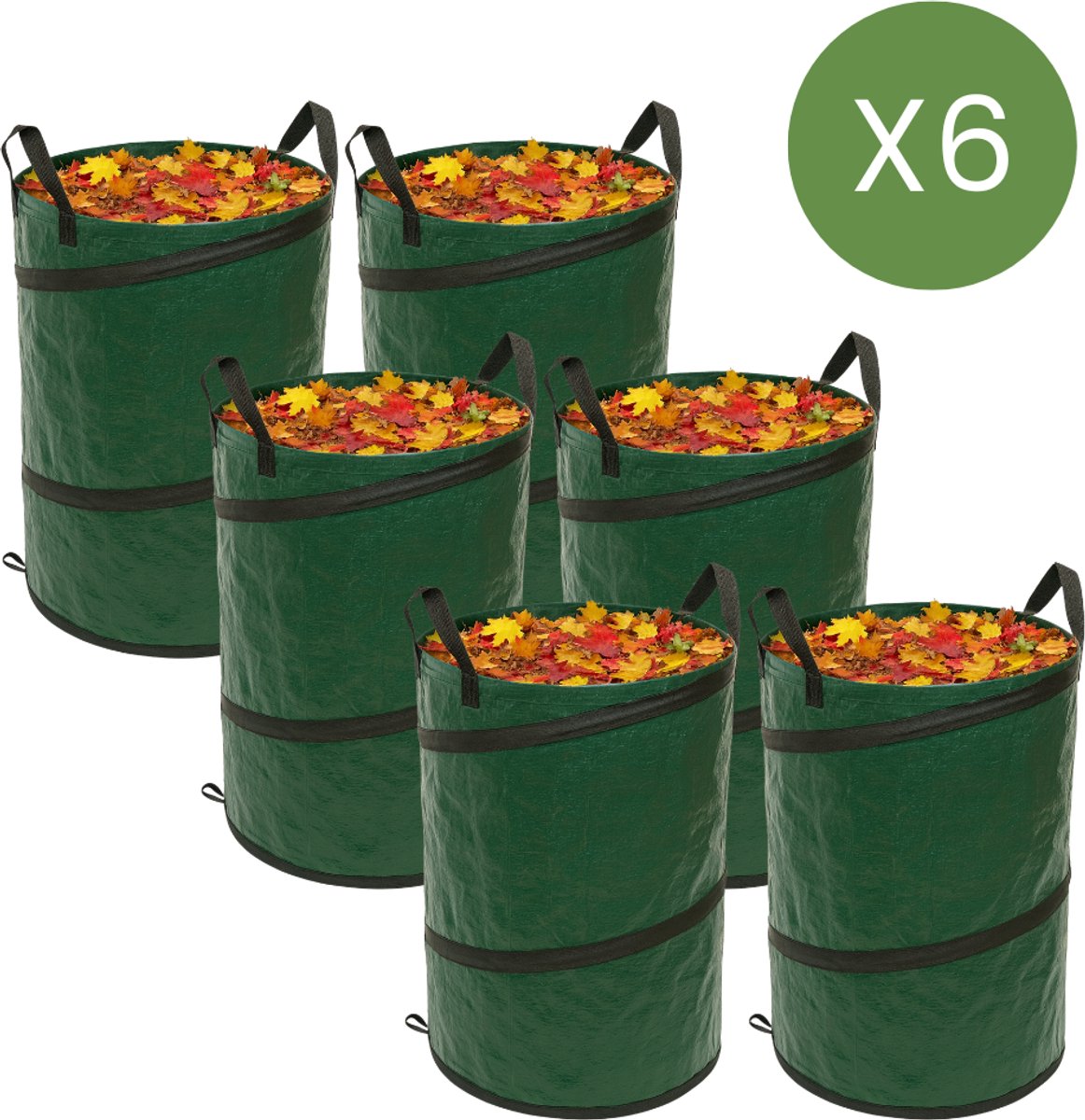 Tuin afvalzak Pop-up 100L 6