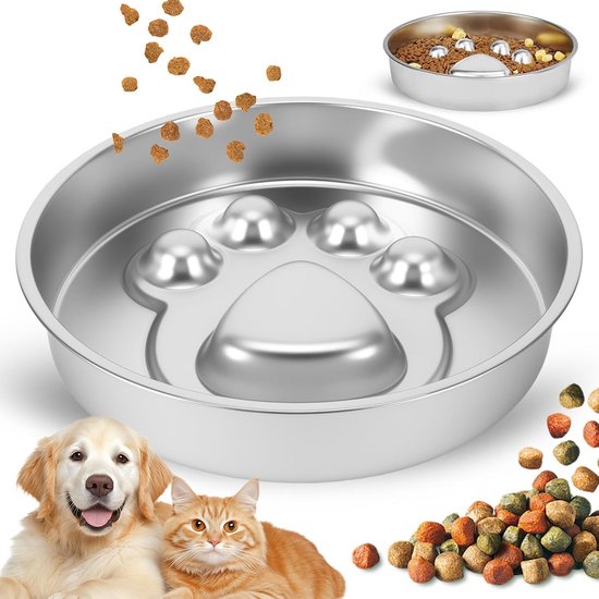 Slow Feeder - anti schrokbak - hond Anti Schrokbak Hond En Kat - Het kan de