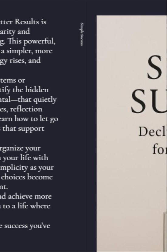 Simple Success - cover