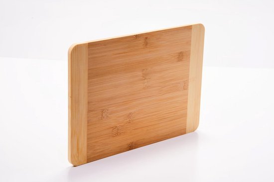 Gcerfby Houten snijplank met deksel, stevig ontwerp, 37 x 29 x 7 cm Gcerfby Houten snijplank met deksel, stevig ontwerp, 37 x 29 x 7 cm