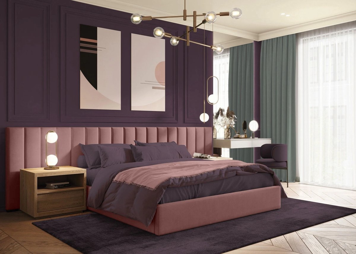 Histor MY Color Muurverf Amethyst Shadow - Extra Mat – Reinigbaar en Geurarm – Extra Dekkend en Vochtregulerend – Voor Binnen – 2.5L - Paars – foto 3