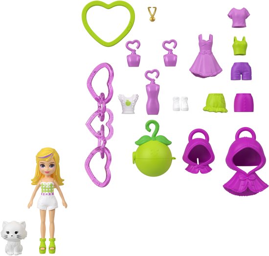 POLLY POCKET Sleutelhanger Stijlset Assortiment — afbeelding 4