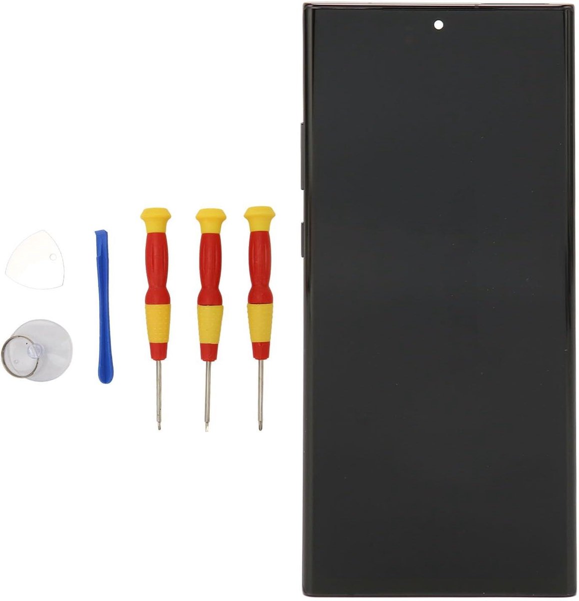 Schermvervangingsset voor 6,9 inch telefoon met frame en LCD-beeldschermreparatietool
