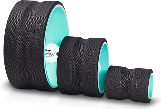 Chirp Wheel 3-pack Foam Roller Set - Massage Roller - Fitness Roller - Fitness - Diepe massage & mobiliteit