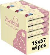 Zwitsal Billendoekjes - Sensitive - 855 billendoekjes - Voordeelverpakking