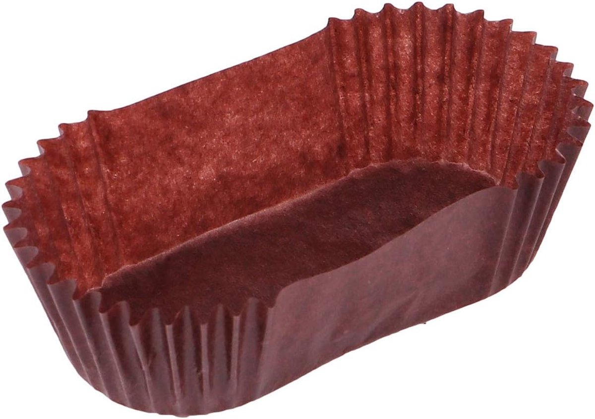 Ovale Cake Papieren Vorm Cups voor Muffins en Cupcakes