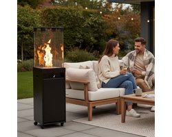 Terrashaard - Buitenhaard - Tuinhaard op Gas - 8,2kW