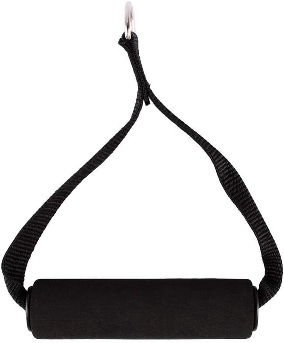 Triceps Handle Cable Attachment - Fitness Rope Attachment - Fitness Resistance Rope met Handgrepen - Rod Hand Gripper - Dip Station Gym