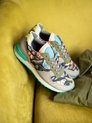 Inkkas, Flutterby - Vegan, Sneaker, Suède, Imprimé naturel, semelle en caoutchouc EVA , Vintage