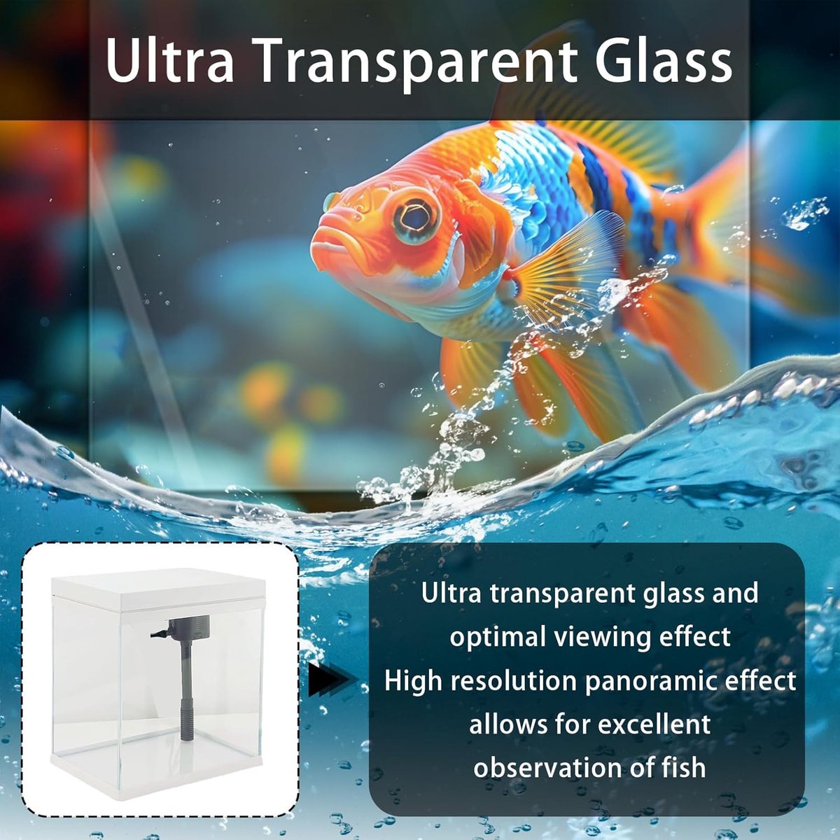 Complete Aquarium Set - Tri-Colour LED Tube thumbnail 5