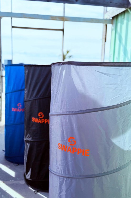 SWAPPIE - Mobiele Omkleedruimte - Pop-up Tent - 1-persoons - Zwart - Waterdicht van SWAPPIE — afbeelding 2
