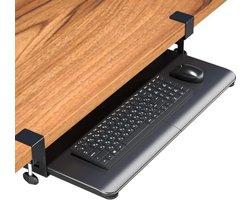 ST TRADİNG Uittrekbare Toetsenbordlade voor onder Bureau - Ergonomische Opbergoplossing