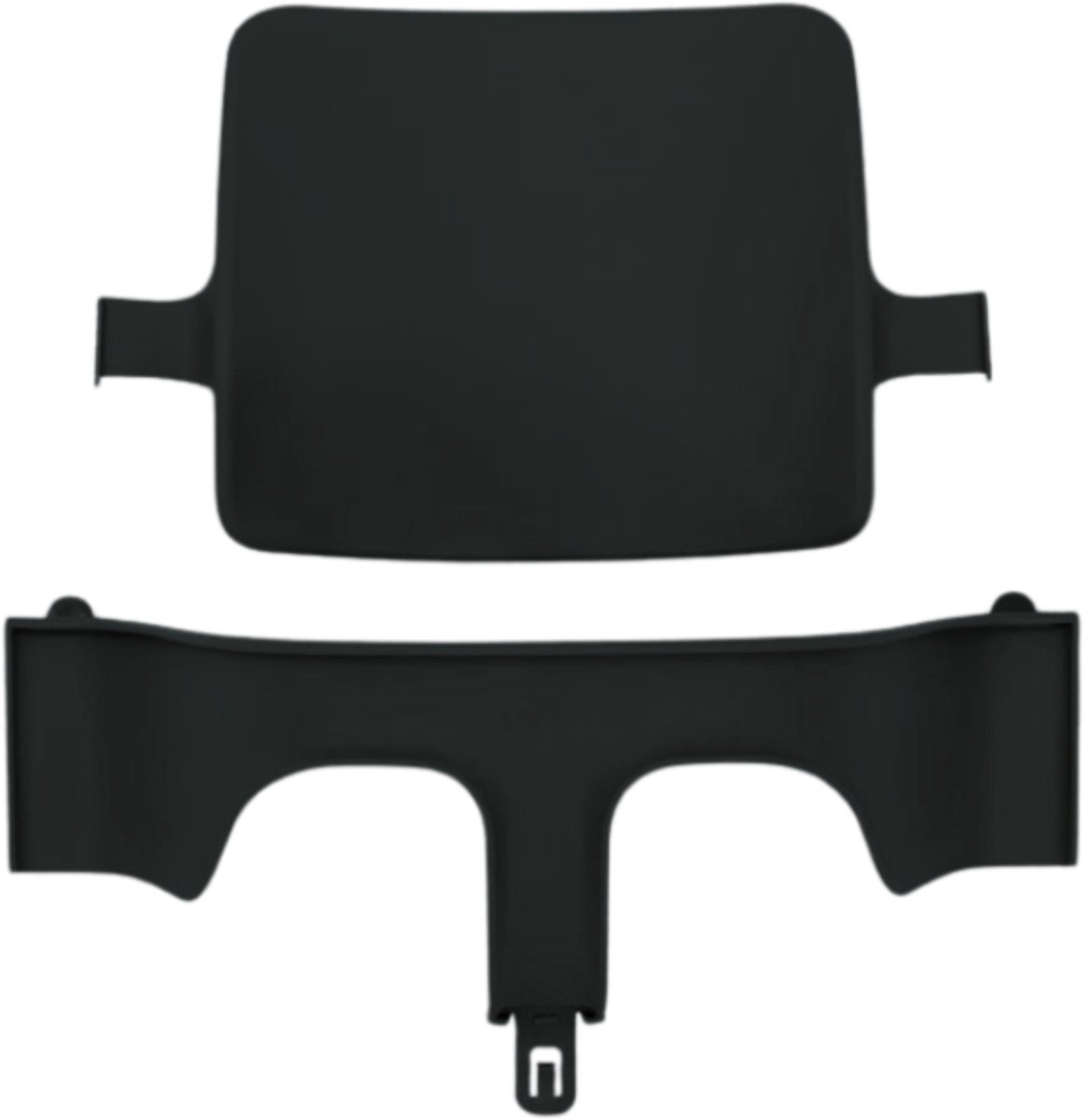 Stoelverkleiner voor Stokke Tripp Trapp – Babyset - Rugleuning & Beugel – Zwart – foto 3