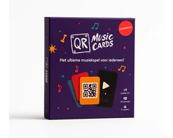 QR Music Cards - Hardstyle editie - 150 kaartjes - Inclusief gratis app - Muziekspel - Kaartspel - Partyspel