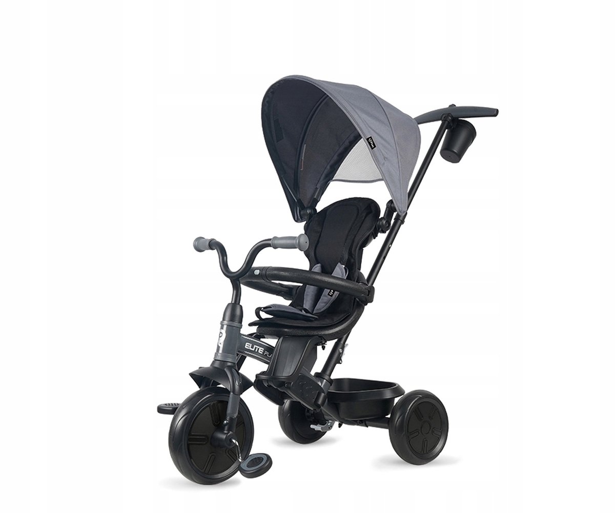Qplay Elite Platinum Driewieler - Grijs