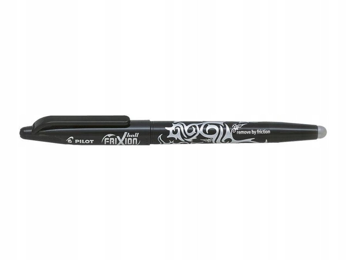Pilot FriXion Ball Gelpen Zwart 0.7mm Uitwisbaar - School & Kantoor