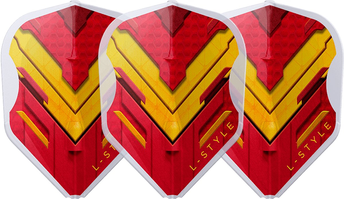 L-Style L3 EZ V-Series V1 Spain Type A Clear White - Dart Flights