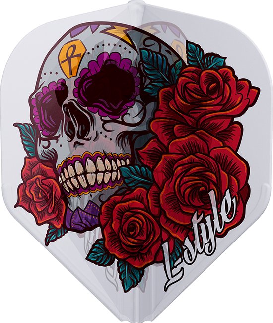 L-Style EZ L1 Anastasia Dobromyslova V4 Clear White - Dart Flights van L-Style — afbeelding 2
