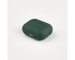 Hoesje voor de AirPods Pro 3 in de kleur Donker Groen - TCH - Beschermhoes - Siliconen - Case - Soft case