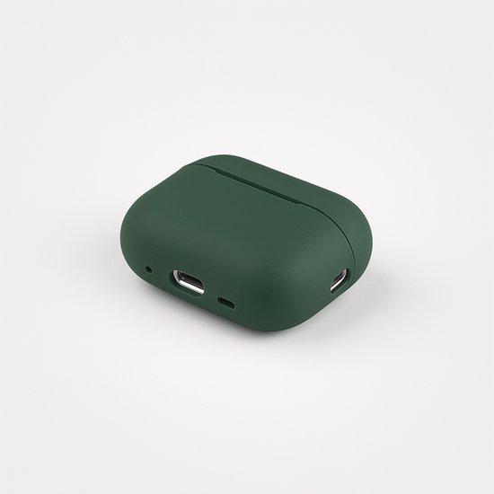 Hoesje voor de AirPods Pro 3 in de kleur Donker Groen - TCH - Beschermhoes - Siliconen - Case - Soft case