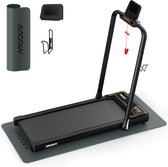 Moovv SmartStep Pro v3 Loopband Inklapbaar - Walking Pad – Opvouwbare Wandelband - Treadmill 1-12 km/u – Incl. Accessoires