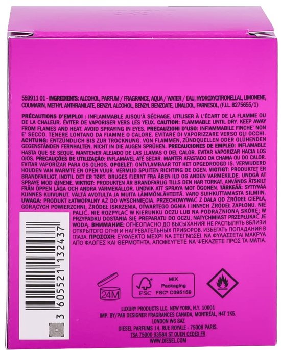 Diesel Loverdose - 50 ml - eau de parfum