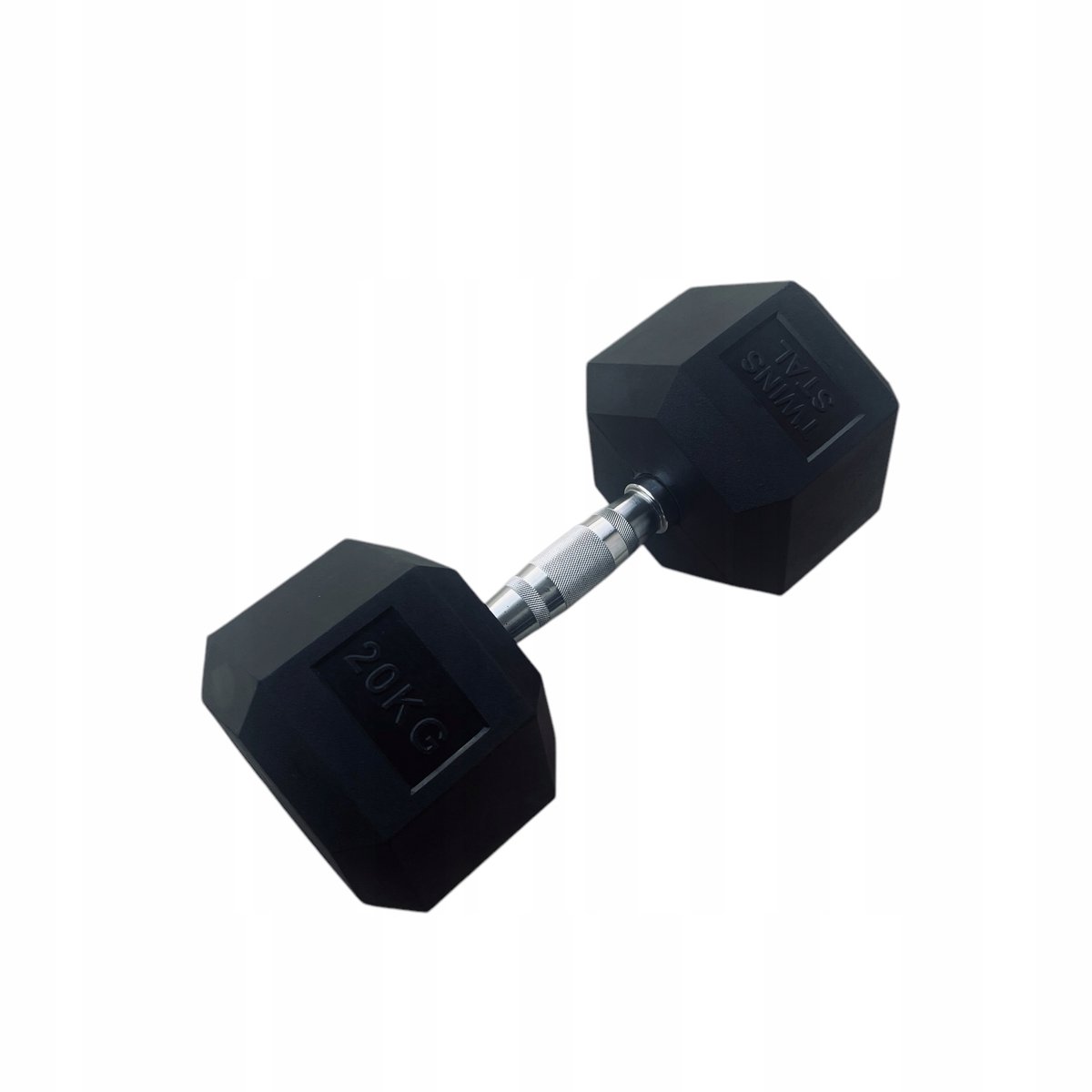 Merkloos Houder 20 kg - Zesthoekig, Rubber Gecoat