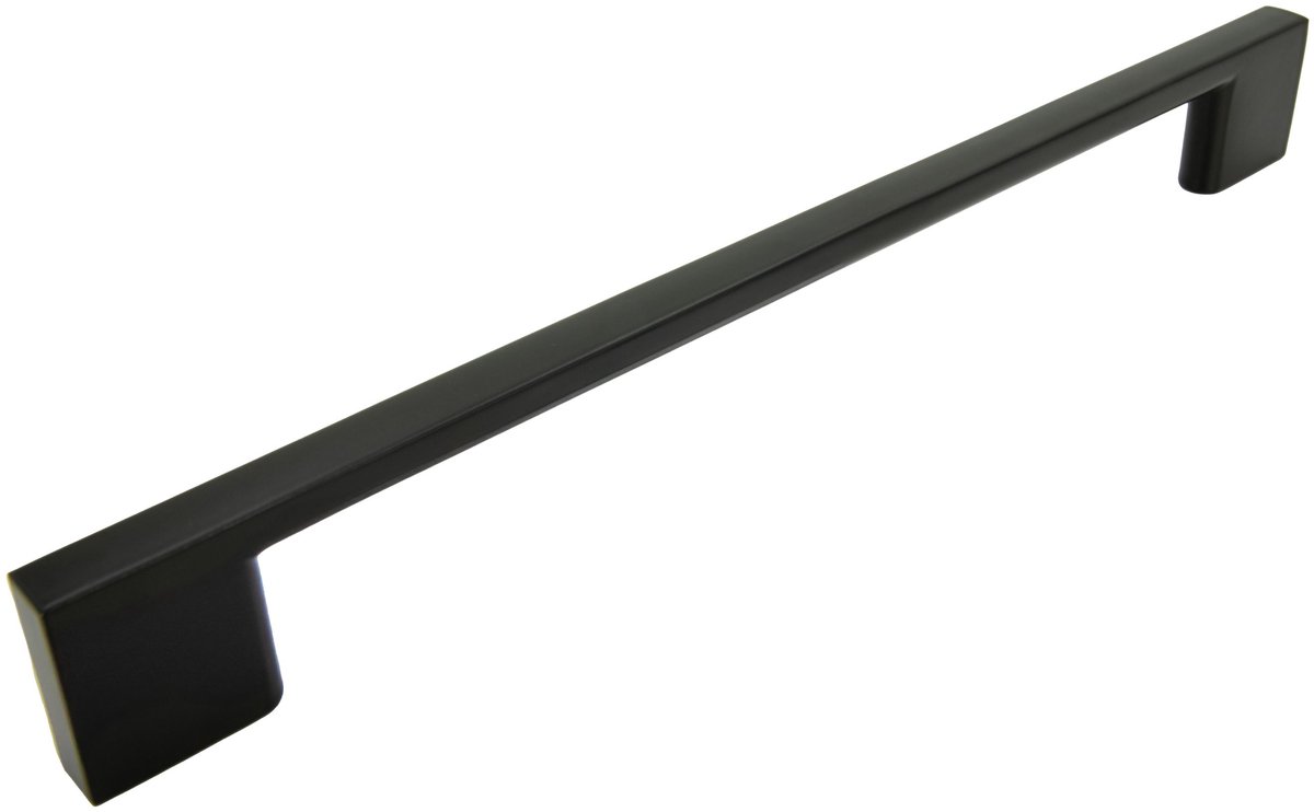 B&B Elegance – Meubelgreep – Aluminium – Mat Zwart – 192 mm