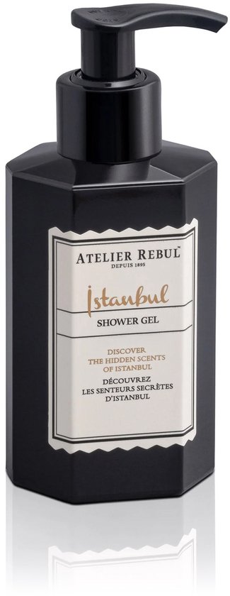 Atelier Rebul Istanbul - douchegel (100ml) - Houtige & Kruidige Geur - Natuurlijke Vloeibare Zeep