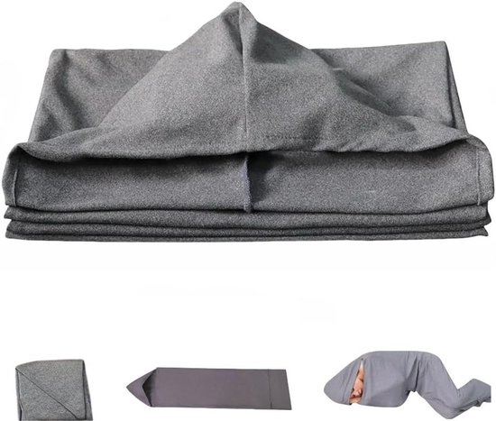 Draagbare Slaapcapsule Rekbare Reis Slaapzak Met Compressie Ademende Envelop Vormige Laken Comfortabele Reisdeken Voor Volwassenen En Kinderen Kampeerreis Vliegreis Kindermaat 150x40 Cm