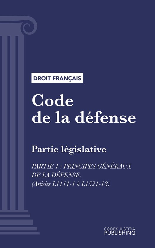 Code de la défense - cover