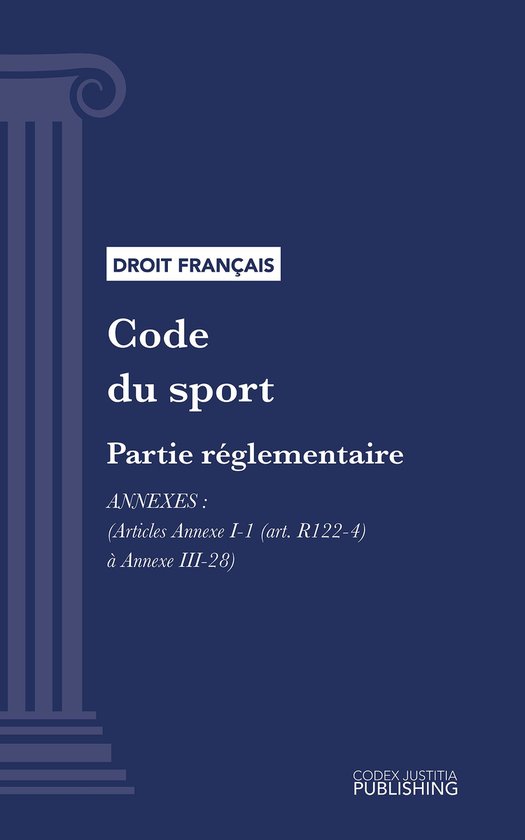 Code du sport - cover