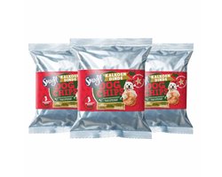 Smoofl Hondensnack Dog Chips Kalkoen - 3 x 50 gr - Voordeelverpakking