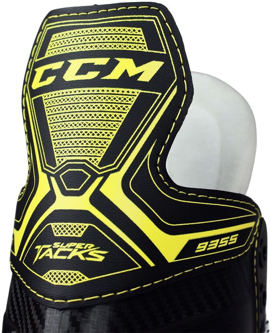 CCM Patinage - Taille 45.5 - Homme - noir - blanc - jaune - argent