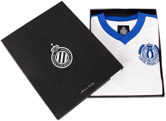 COPA - Club Brugge 1977 - 78 Wembley Maillot de Football Rétro - Hommes - L
